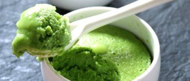 Мороженое из зеленого чая