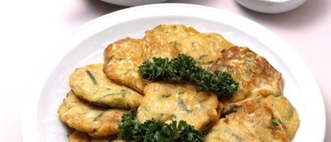 Оладьи из кабачков на топленом масле