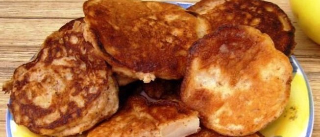 Диетические оладьи на кефире