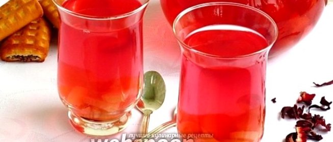 Компот из ревеня