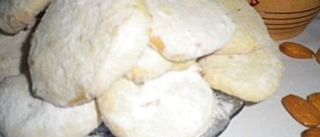 Печенье с лаймом и миндалем