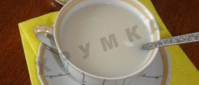 Чай с молоком