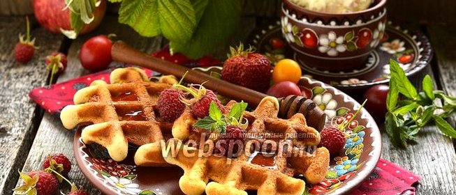 Толстые вафли «Капучино»