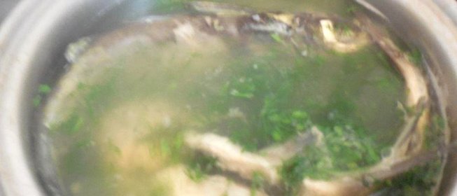 Детский рыбный суп из сомиков