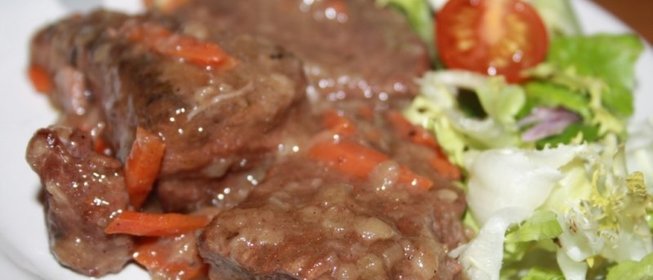 Говядина в вине