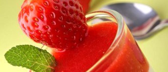 Клубничный соус с текилой