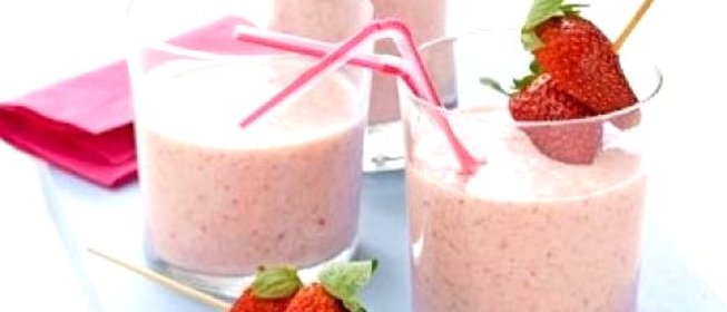 Земляничный коктейль