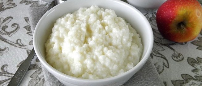 Рисовая каша Размазня на молоке
