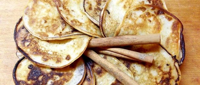 Оладьи с кардамоном и корицей