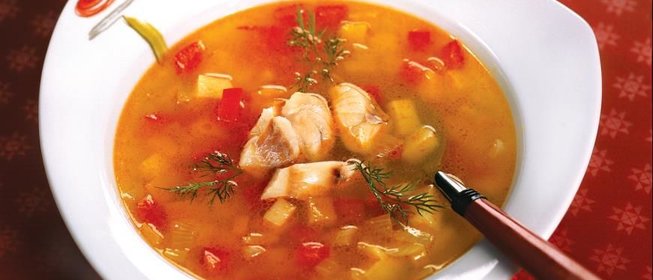 Острый тунисский рыбный суп