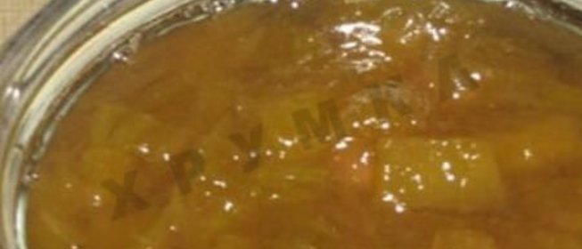 Варенье из ревеня с апельсином на зиму