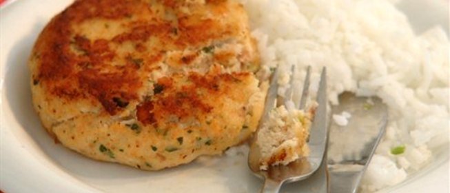 Рыбные котлеты на пару