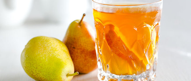 Зеленый чай с грушей