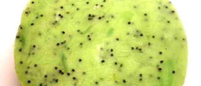 Желе из свежих киви с ревенем