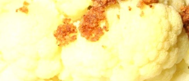 Цветная капуста в сухарях