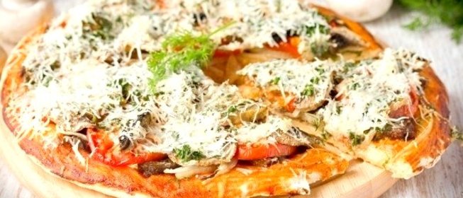 Пицца с утиной грудкой