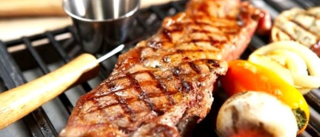 Говядина на огне