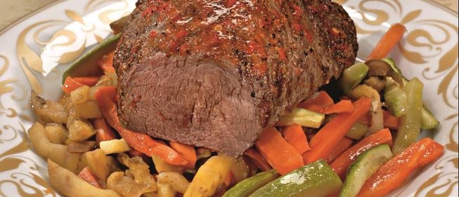 Говядина со сладким соусом чили