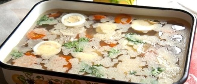 Холодец без желатина