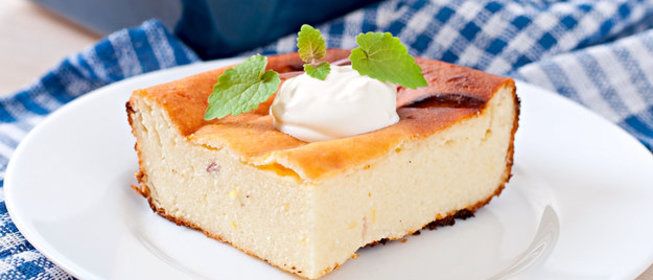 Классическая творожная запеканка