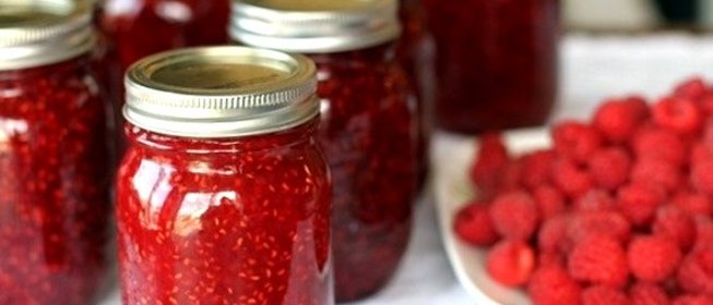 Желе из малины без варки