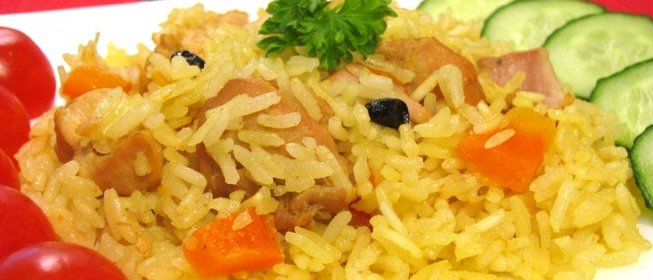 Плов из курицы (или индейки)