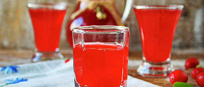 Морс из брусники