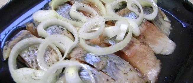 Соленая сельдь