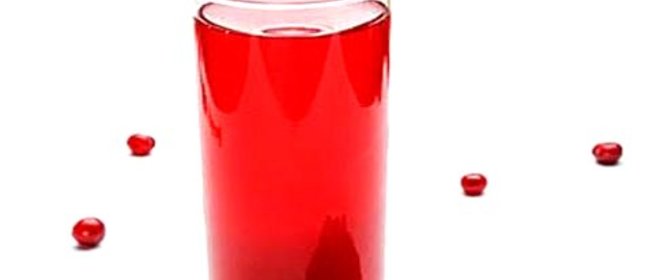 Морс клюквенный