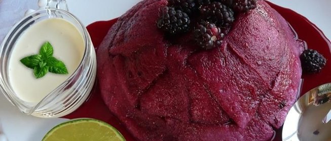 Желе из ежевики