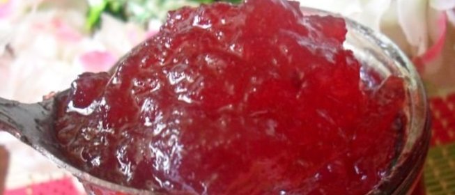 Желе из красной смородины