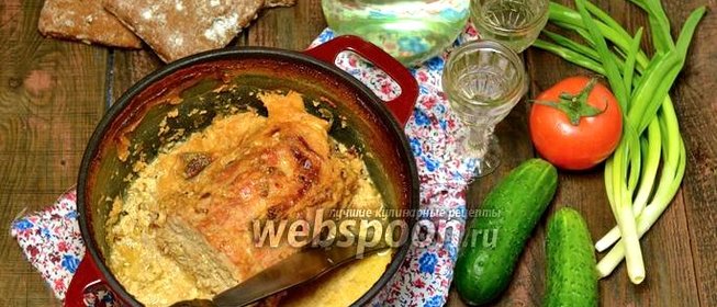 Свинина в молоке