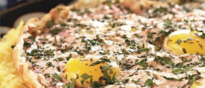 Азербайджанский яичный плов (шешрянч-плов)