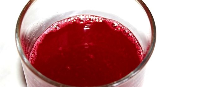 Клюквенный морс из замороженных ягод