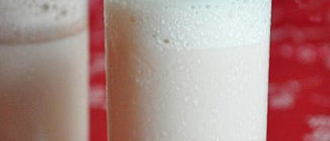 Густой молочный коктейль