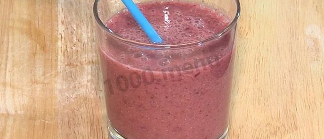 Смузи на основе крапивного чая