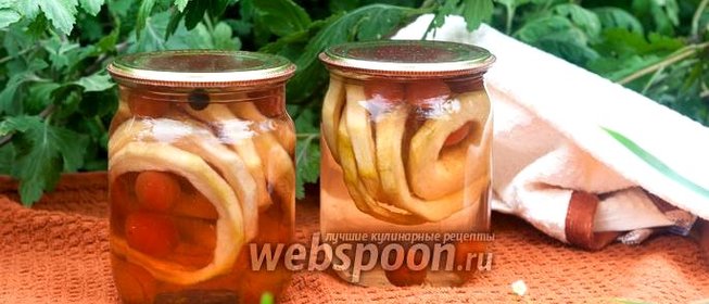 Компот из кабачков и алычи