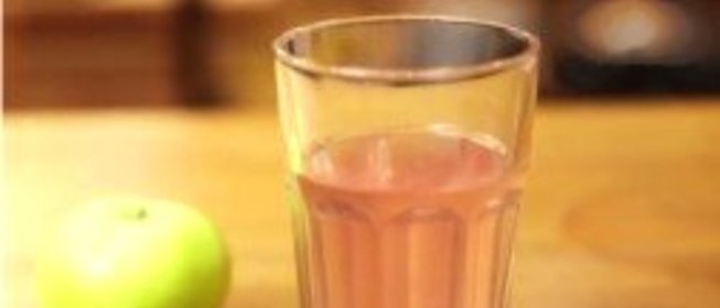 Компот из слив и яблок