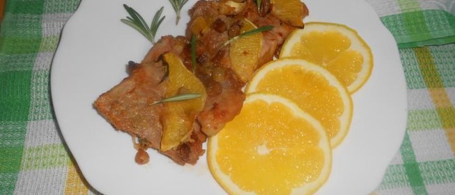 Свинина с апельсинами