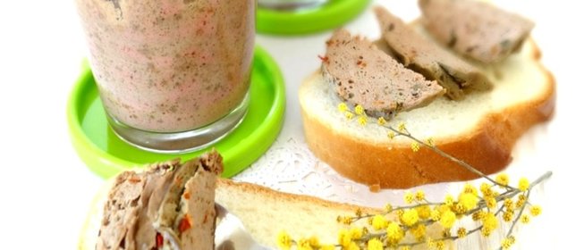 Печеночный паштет из куриной печени