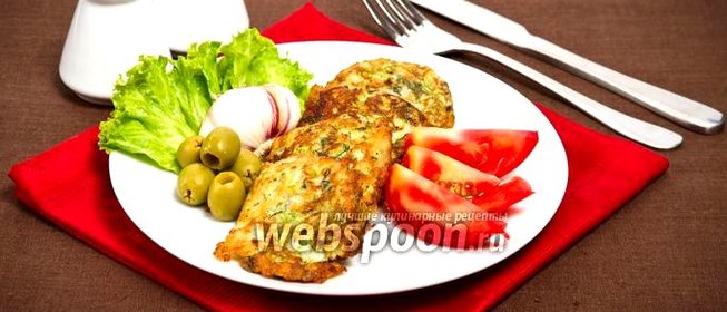 Оладьи из кабачков