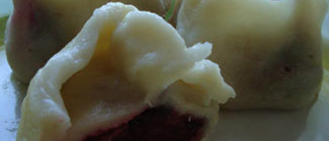 Вареники с вишней