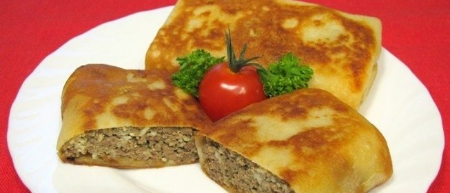 Блинчики, фаршированные печенью