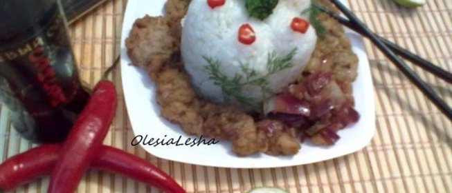 Свинина по‑китайски в кисло-сладком соусе