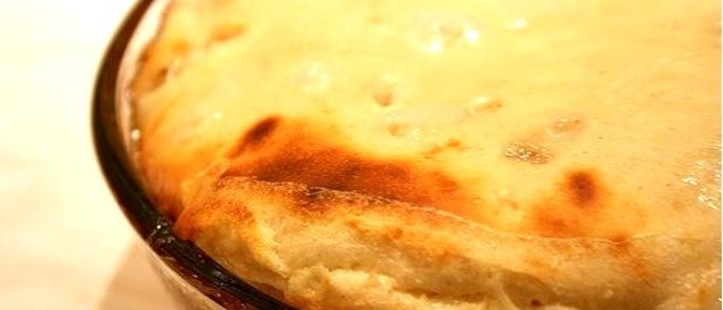 Творожная запеканка с бананом