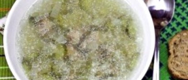 Рассольник из соленых огурцов