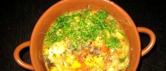 Рагу с мясом и кабачками