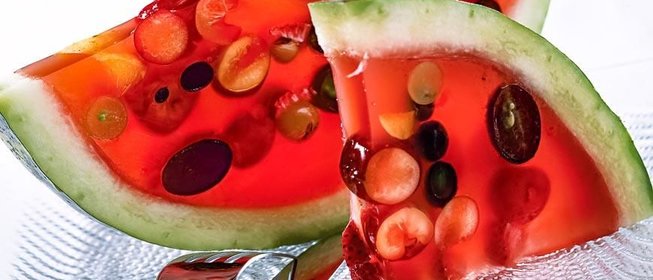 Желе в арбузе