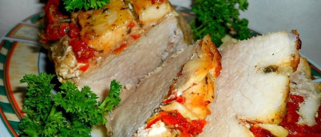 Свинина маринованная, запеченная в рукаве