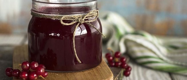 Желе из красной смородины